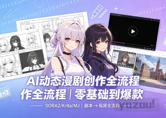 AI动态漫剧制作全流程教程